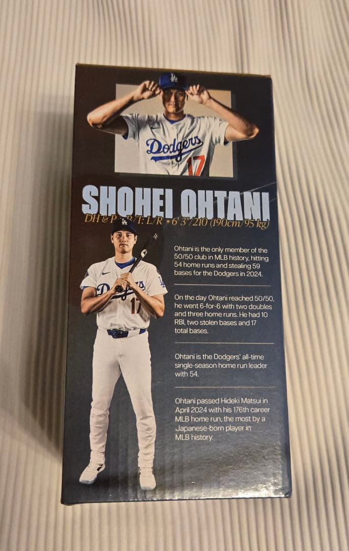 【球場限定】8/27スタジアム限定 大谷翔平50/50バッティングボブルヘッド