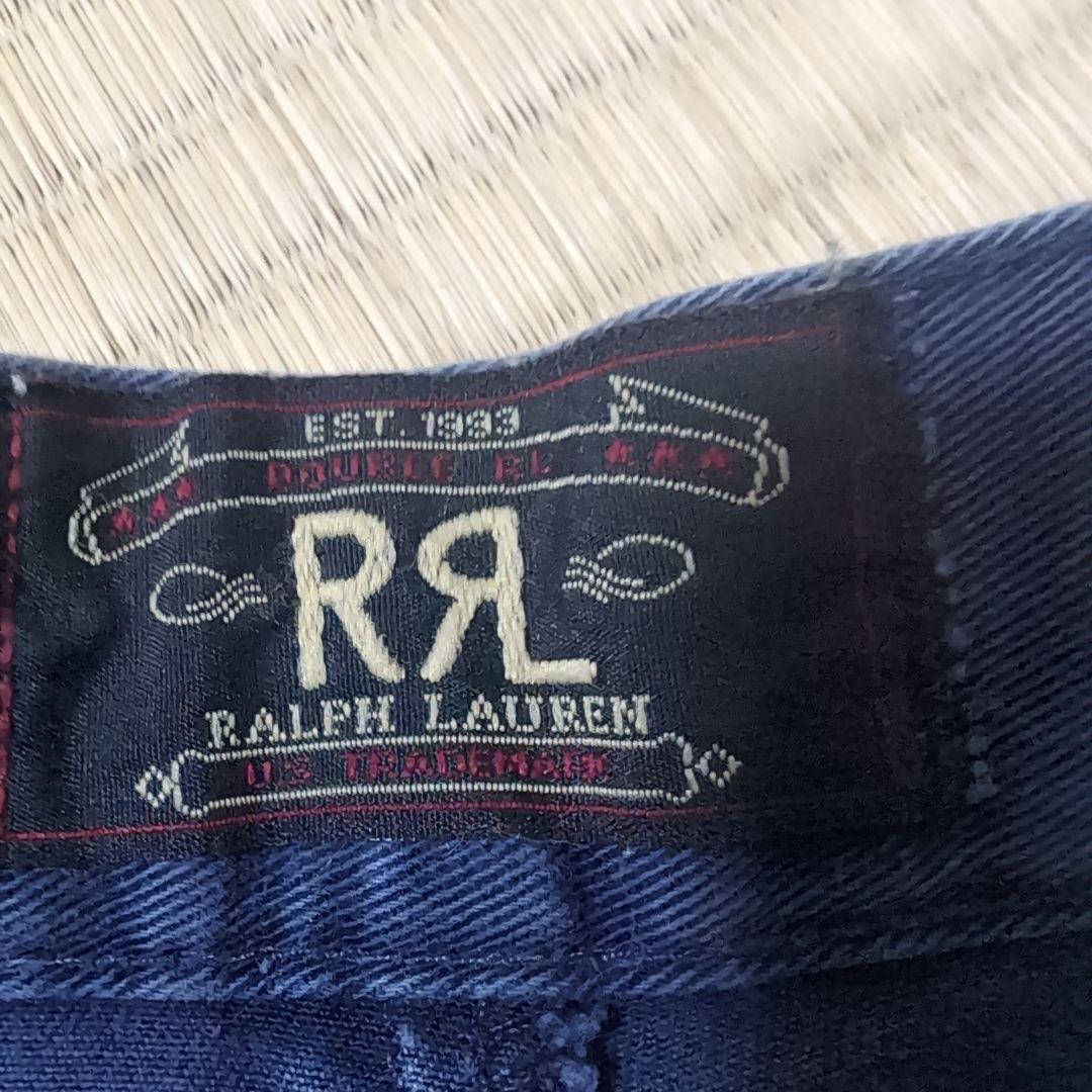 RRL Ralph Lauren 三ッ星ビンテージネイビーショートパンツ　３１