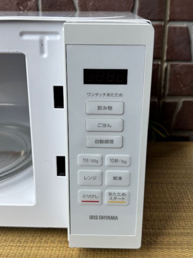 IRIS OHYAMA アイリスオーヤマ 単機能電子レンジ IMB-T178-W