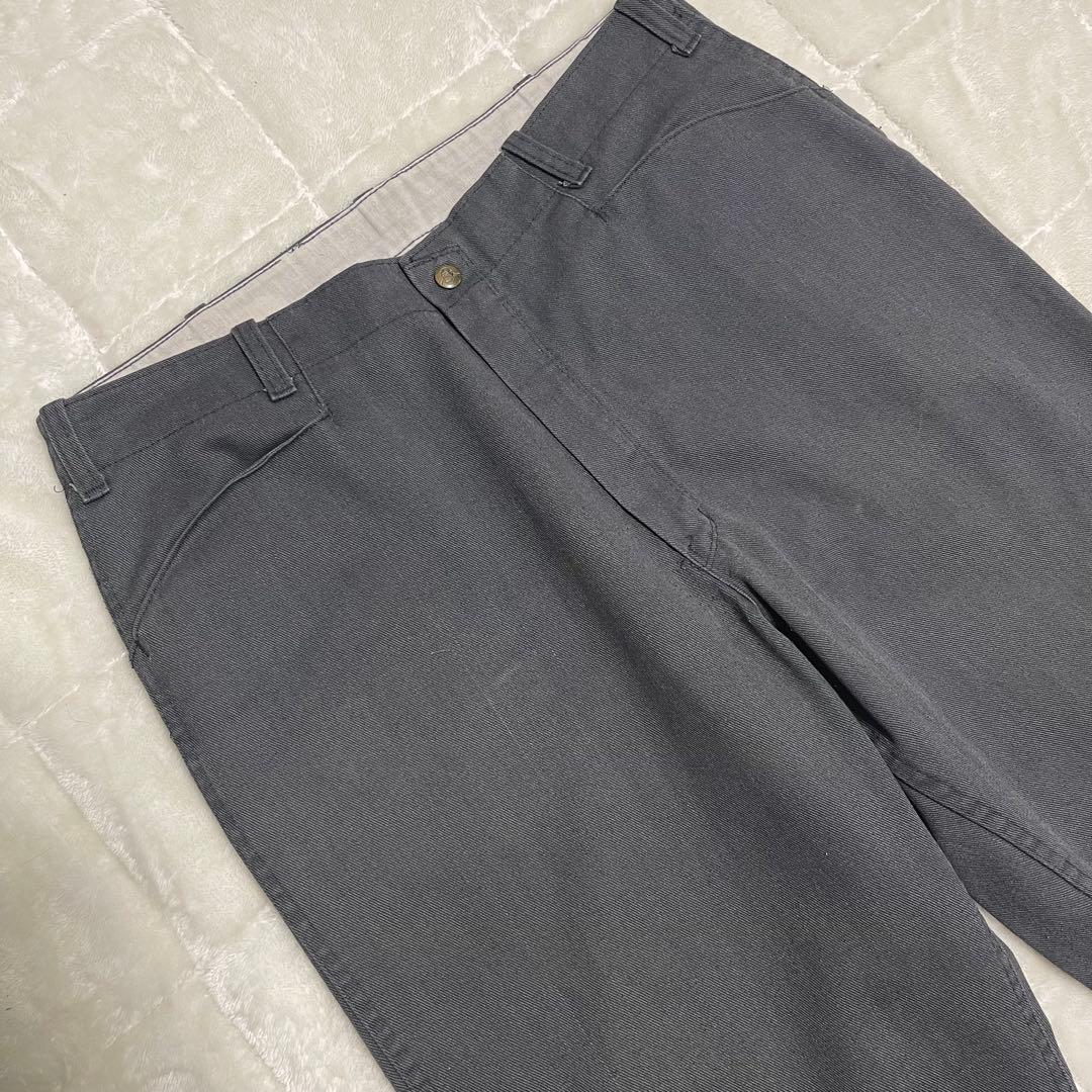 BEN DAVIS 80s 黄タグ フリスコパンツ グレー USA製 W36