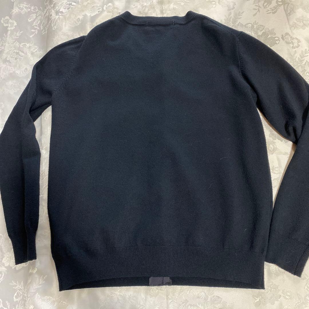 PLAY COMME des GARÇONS ブラックカーディガン XL