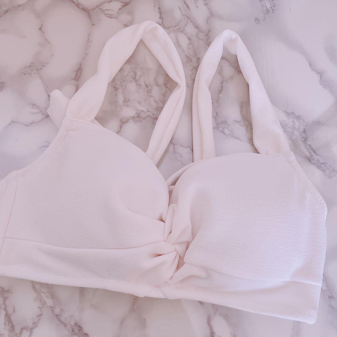 【新品】ピーチジョン　ナイスバディ水着　白　M9 ビキニ　peachjohn