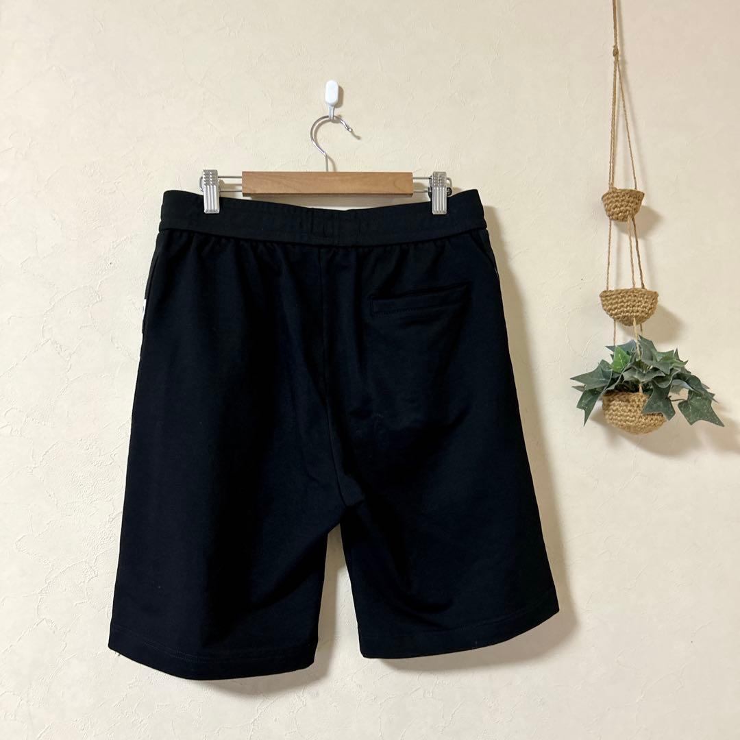 BALENCIAGA バレンシアガ BBロゴ スウェットショートパンツ L 黒