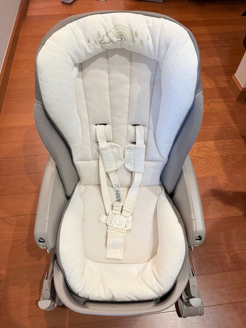 【Aprica】美品ハイローベッド&チェア ユラリズムオート