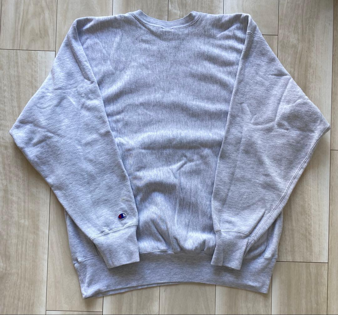 【希少XXL】 90s チャンピオン リバースウィーブ USA製 三段プリント