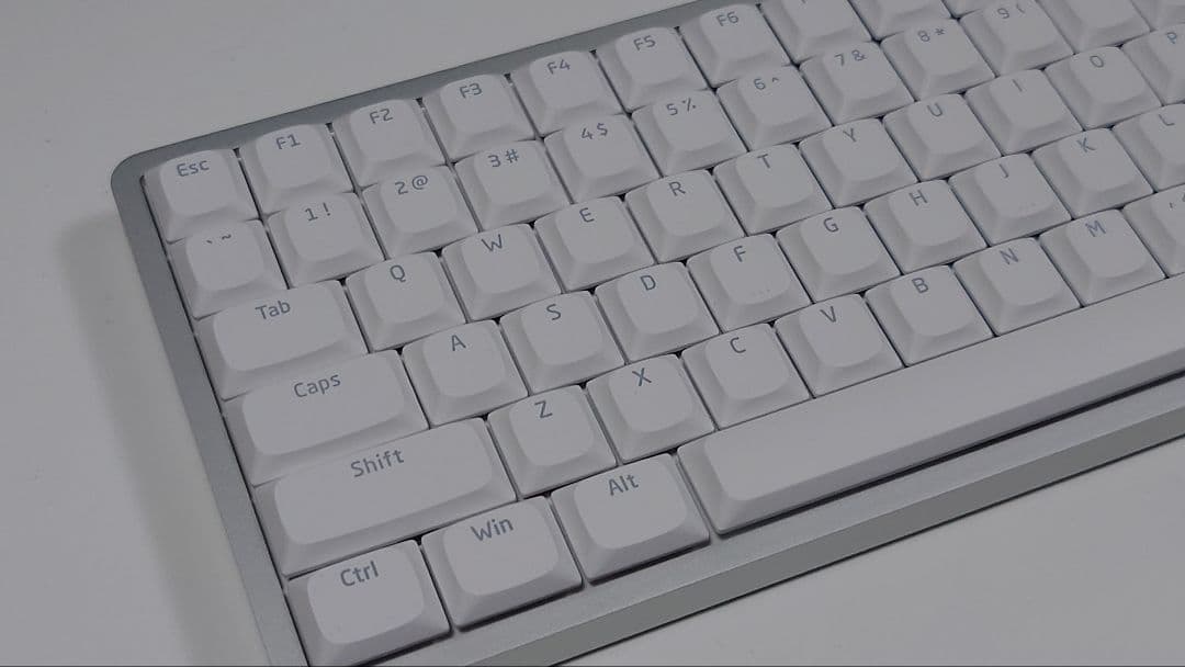 【特別限定カスタム】LOFREE FLOW2シルバー★100キー★超ロープロ仕様