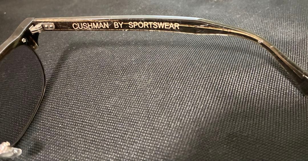 クッシュマンCUSHMAN サングラス 眼鏡　ロカビリー　50s眼鏡　美品