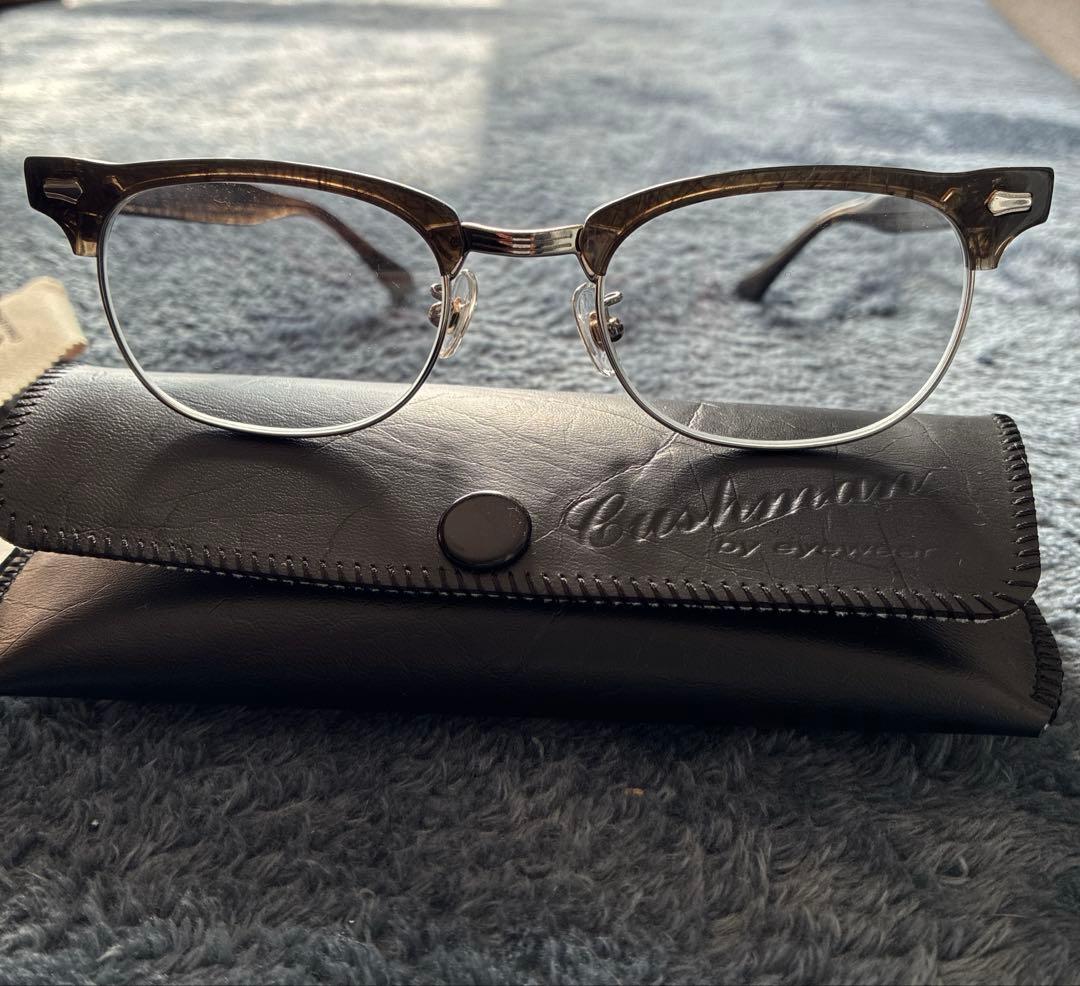クッシュマンCUSHMAN サングラス 眼鏡　ロカビリー　50s眼鏡　美品