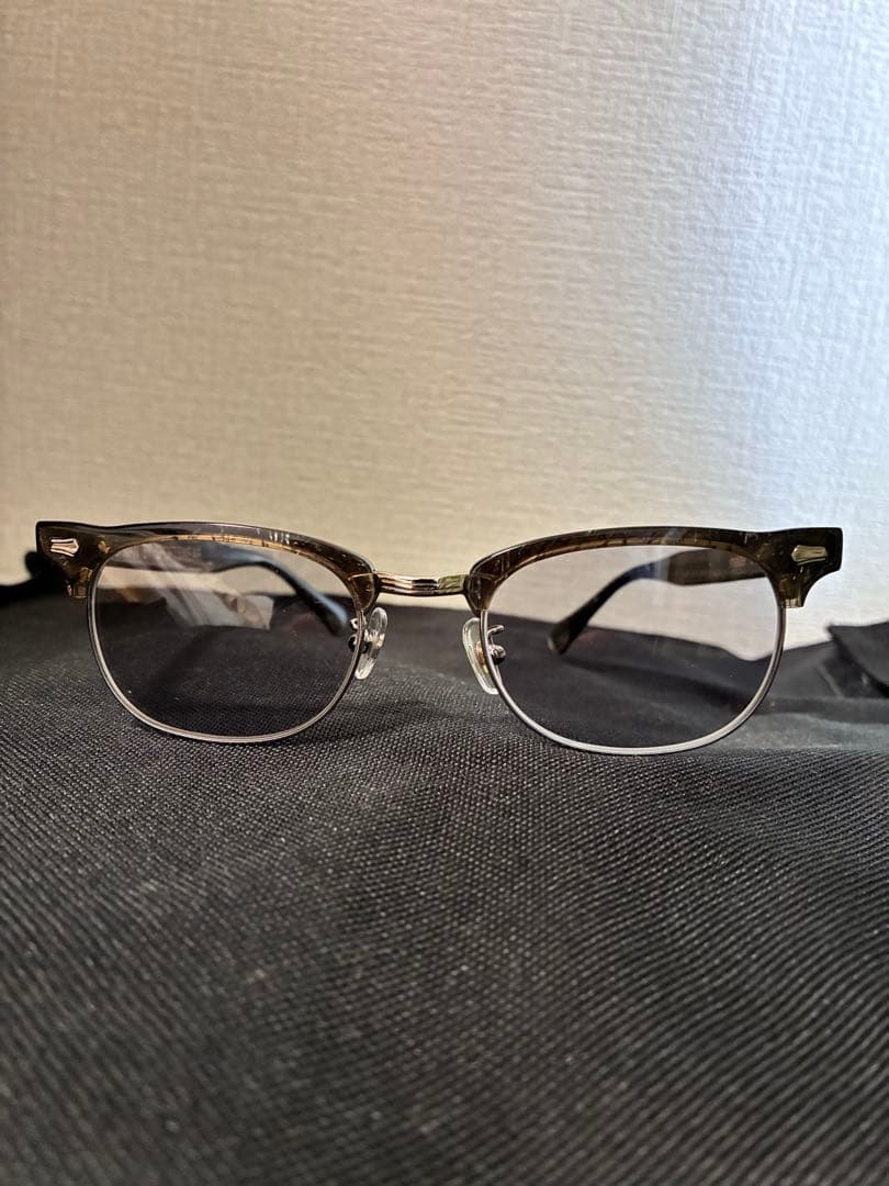 クッシュマンCUSHMAN サングラス 眼鏡　ロカビリー　50s眼鏡　美品