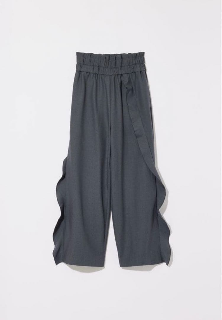 パンツ Eaphi RUFFLE ASYMMETRY PANTS