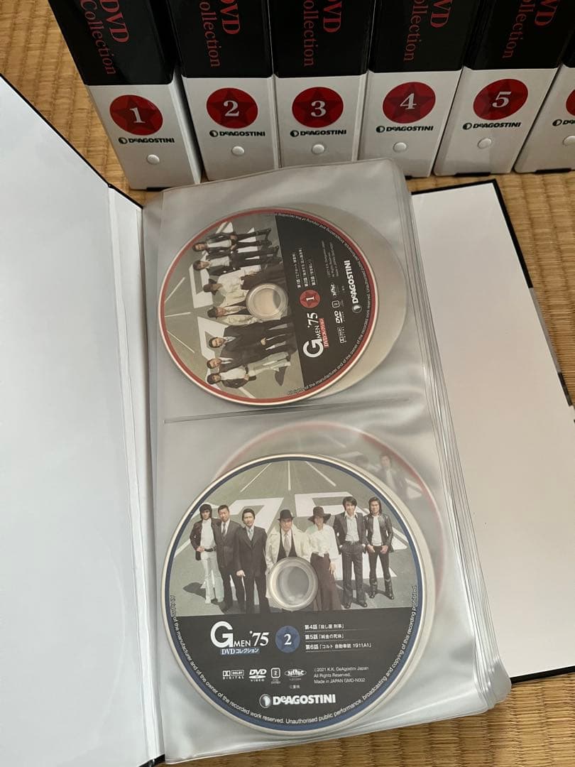 【値下げ・売り切り価格】G MEN'75 DVDコレクション前半1-60巻セット