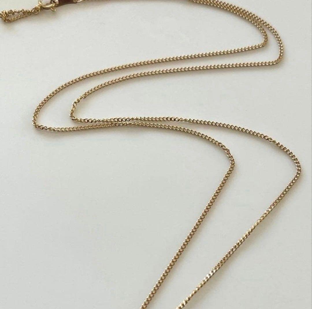 h*3様 ラスト‼️ K18２面 喜平 60センチネックレス　１８金刻印有り‼️