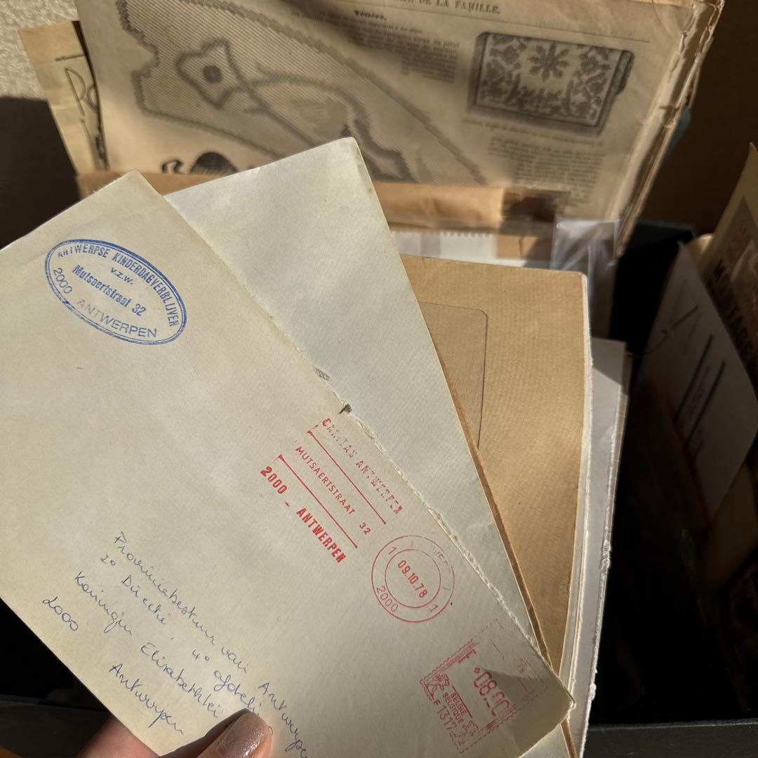 【超大容量】ヴィンテージ紙もの３キロ分