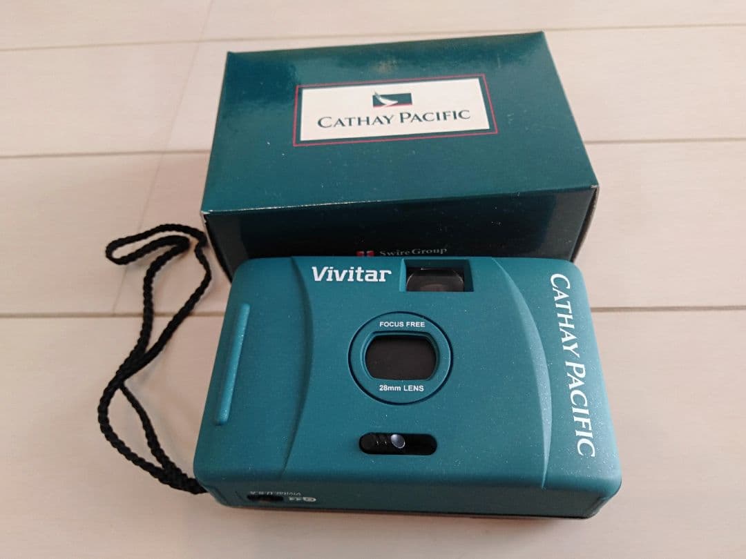 レトロなカメラ　-　キャセイパシフィック航空