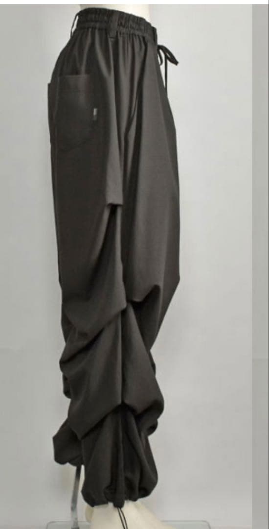 ayane ドレープタック　カーキ エンジニアパンツ