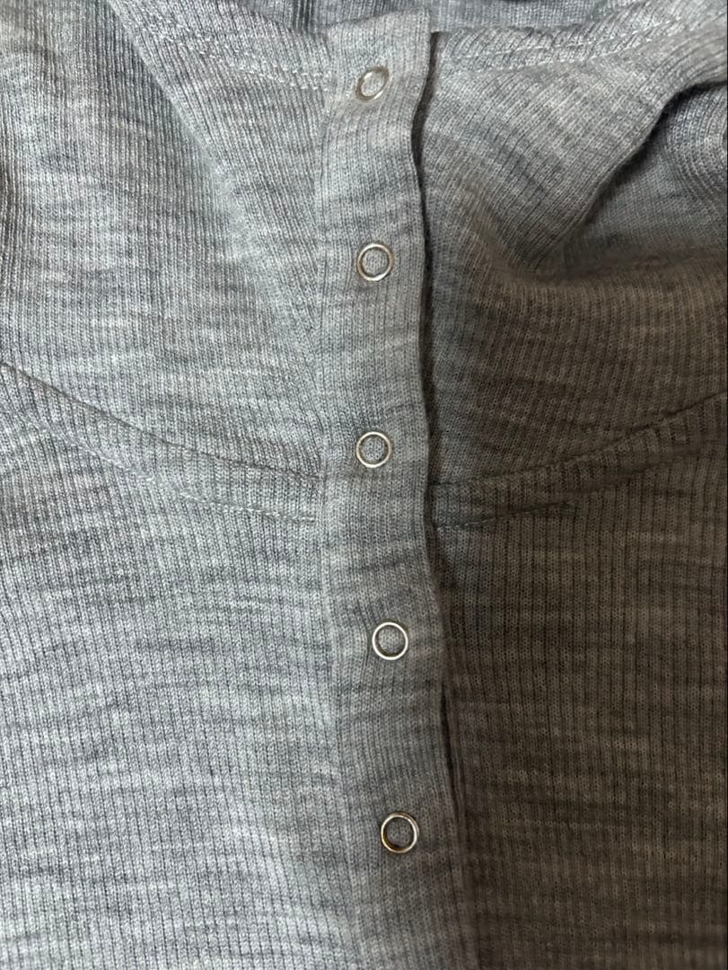 トップス WOOL RIB HOODED TIGHT TOPS