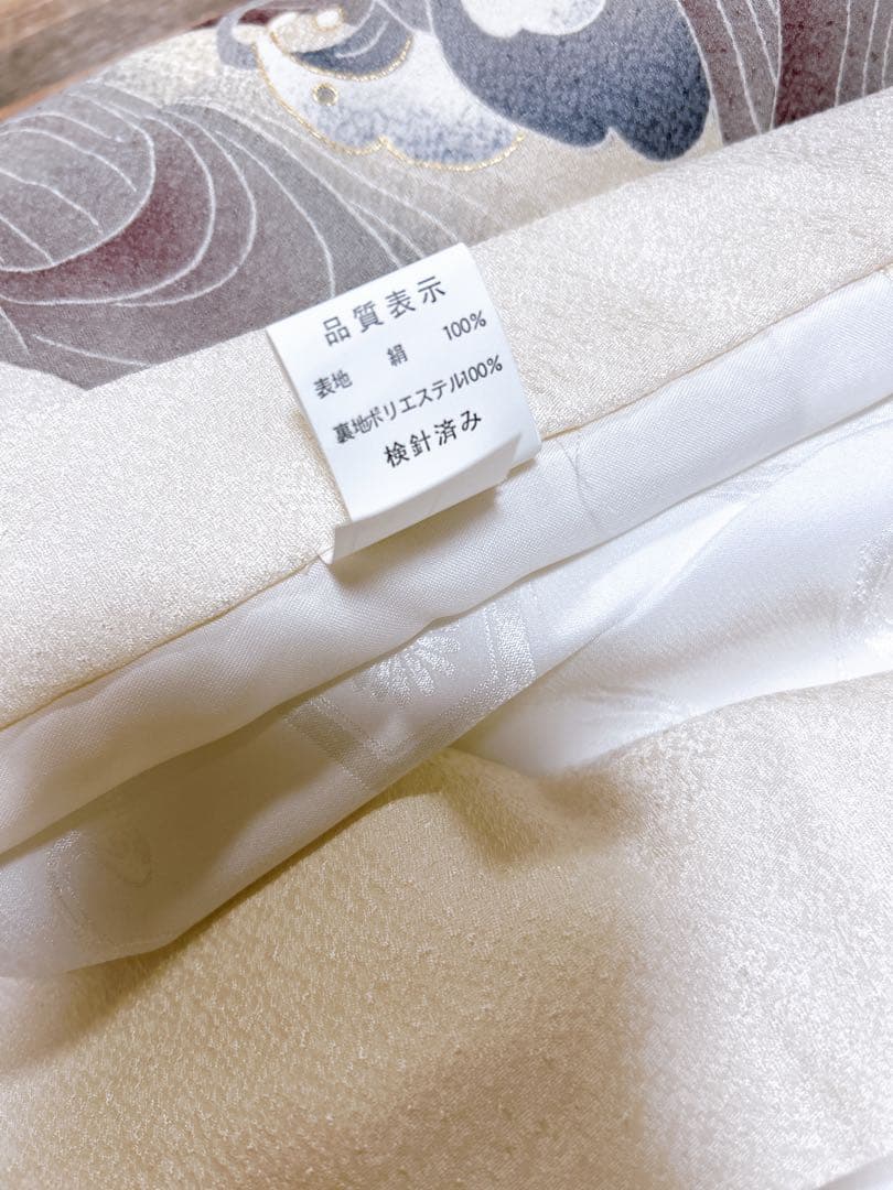 豪華逸品♡産着　掛け着　熨斗目　男の子　お宮参り　鷹　白系