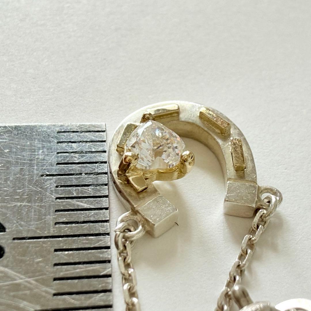 スタージュエリー　ホースシュー　K18　ゴールド　金　シルバー925　ネックレス