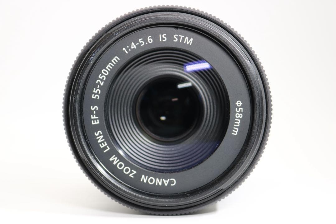 新品級 【Canon EF-S 55-250mm IS STM】 EFレンズ