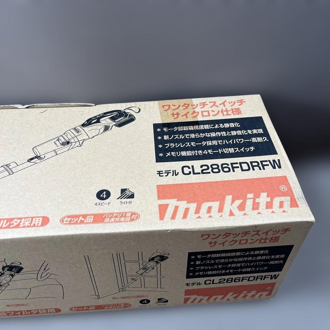 【未使用品】Makita マキタCL286FDRFW充電式スティッククリーナー