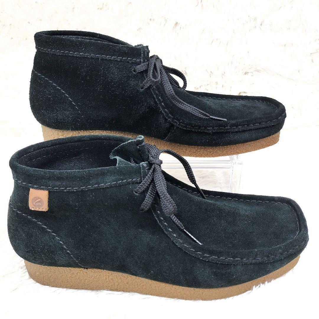 ✨️極美品✨️クラークス ワラビー モカシン シェイカーブーツ 25.5cm