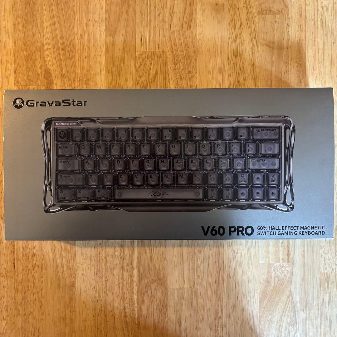 キーボード GravaStar Mercury V60 PRO gray
