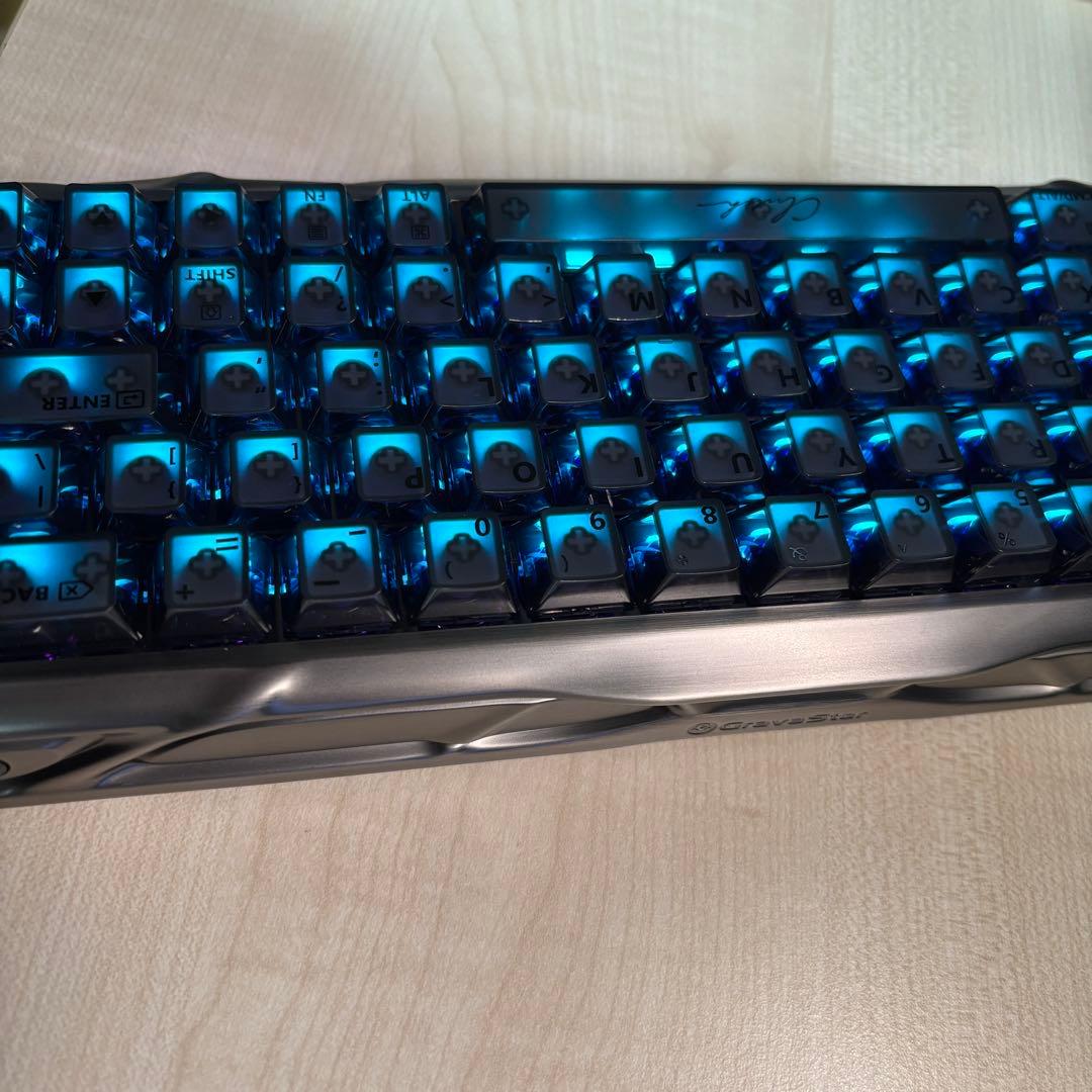 キーボード GravaStar Mercury V60 PRO gray