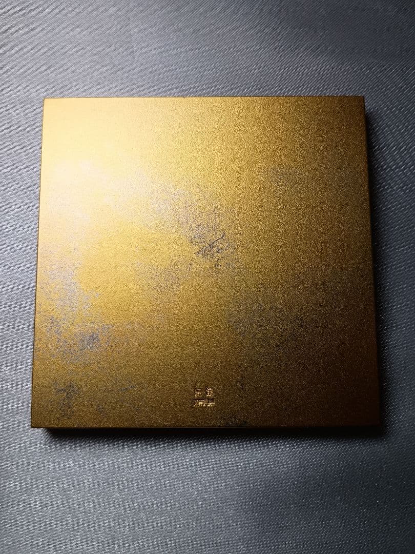 【希少】久蔵桜 七宝入り銀章牌 純銀製 金メッキ仕様 約253g