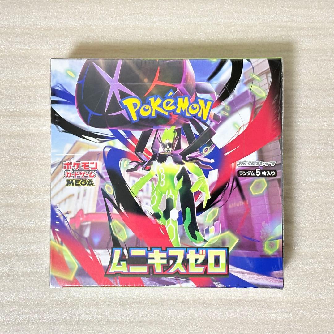 ポケモンカードゲーム ムニキスゼロ BOX シュリンク付き