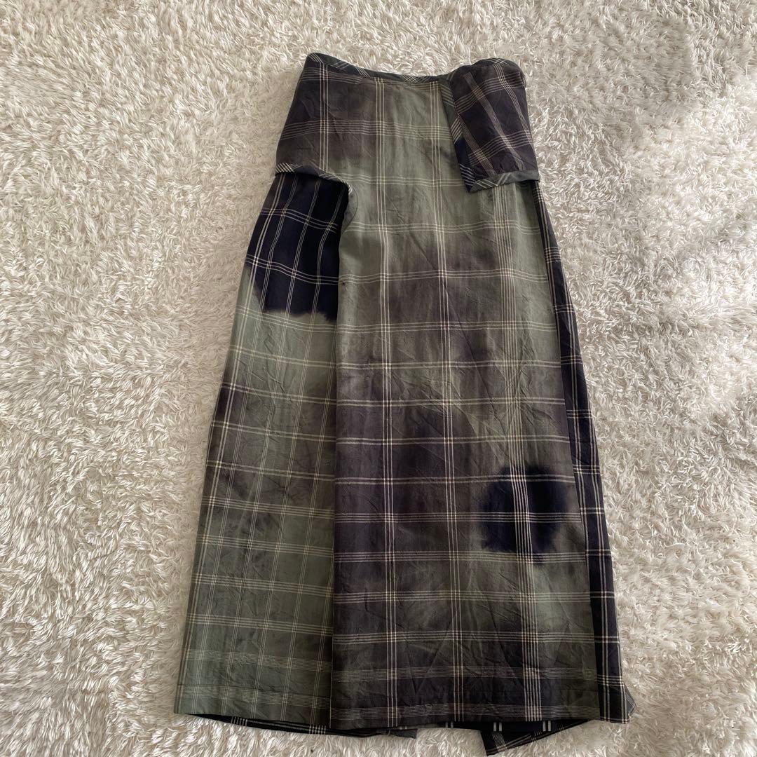 ○コムデギャルソン　変形　ワイドパンツ　ムラ染め　ad1991