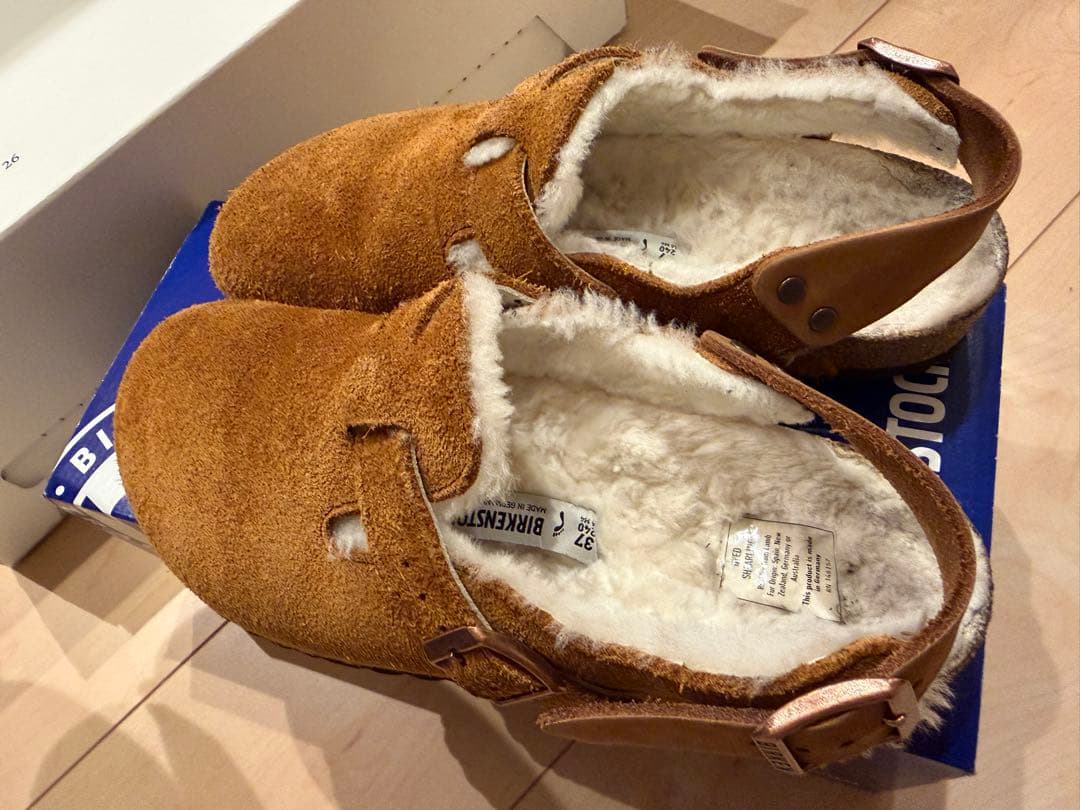 BIRKENSTOCK ボストン トキオシアリングスエードレザー