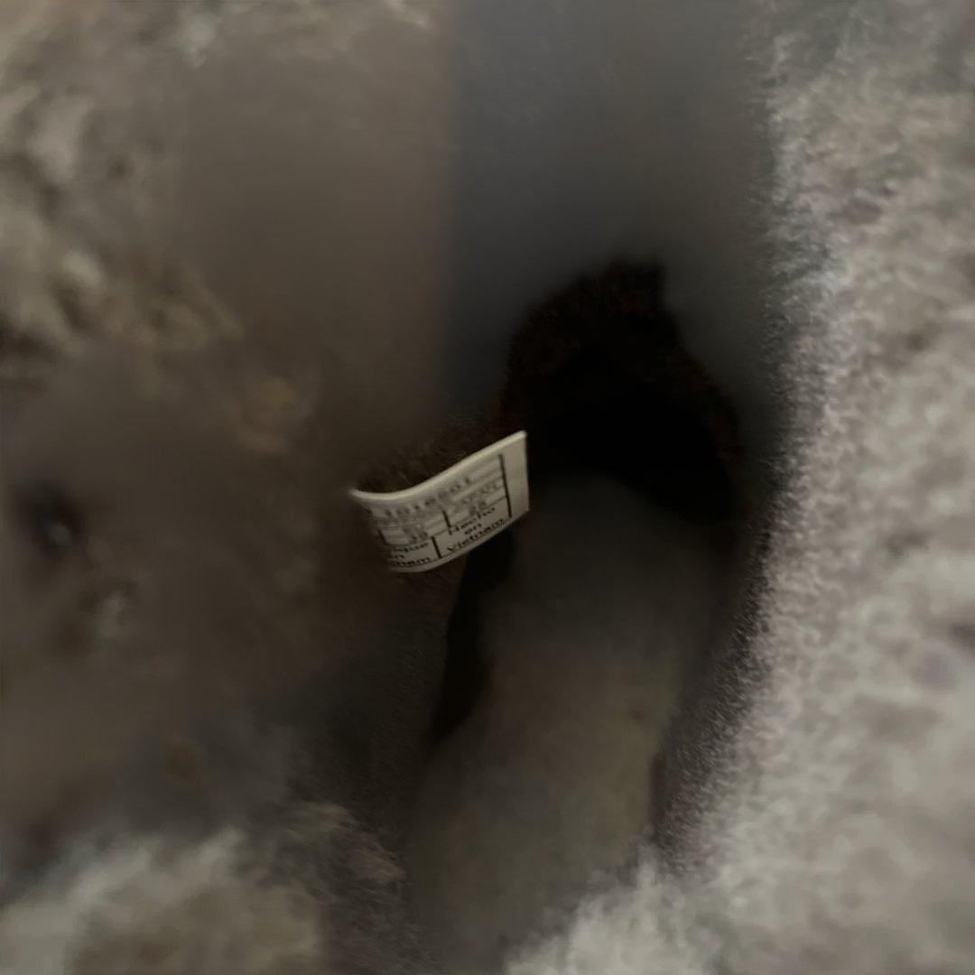 ヒマワリ様 UGG ムートンブーツ カーキ 25センチ リボン アグ