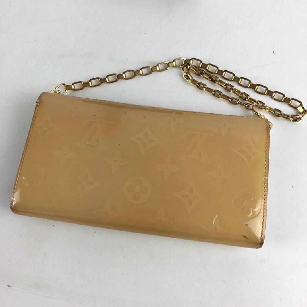 LOUIS VUITTON ルイヴィトン ヴェルニ チェーンウォレット 長財布