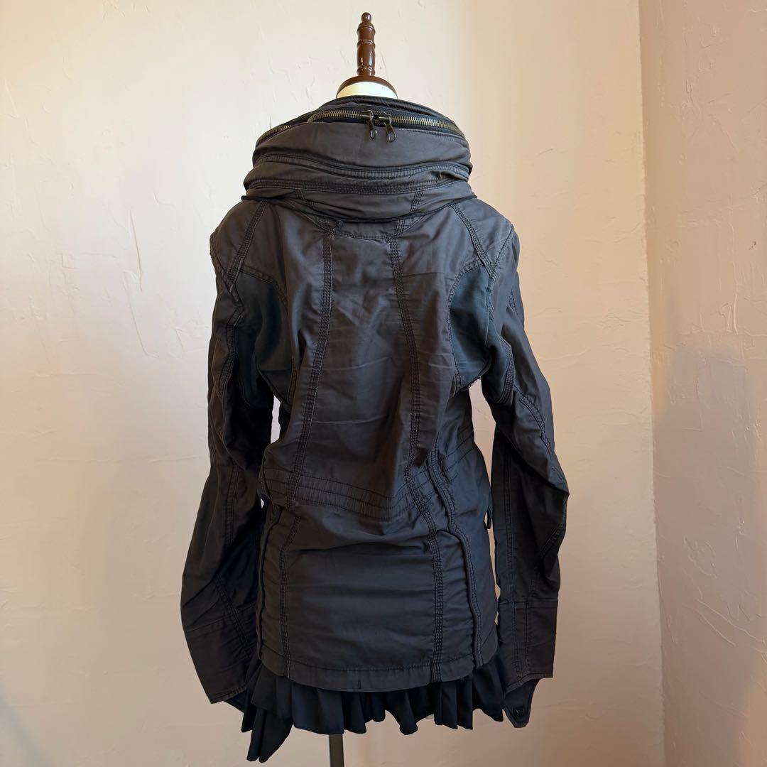 goa ミリタリージャケット archive 00s' ギミック　vintage