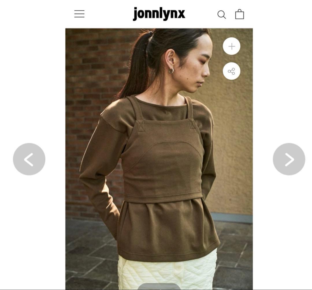 トップス jonnlynx long tee +vest
