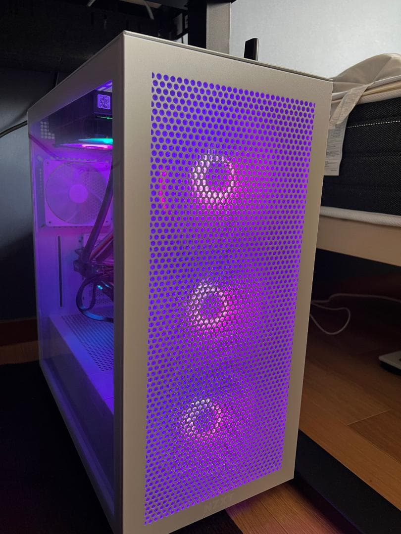NZXT H7 Flow RGB 美品 ATX PCケース エアフロー対応