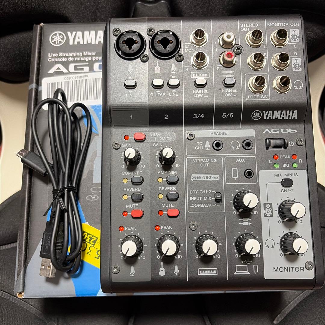 五*史様 YAMAHA AG06MK2 ライブストリーミングミキサー
