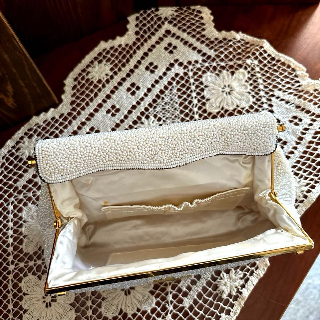 プチポアン　マイクロビーズ　 ハンドバッグ