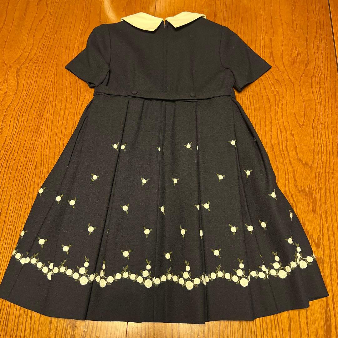 新品同様❗️ミルフィーユワンピ&ボレロ　ファミリア