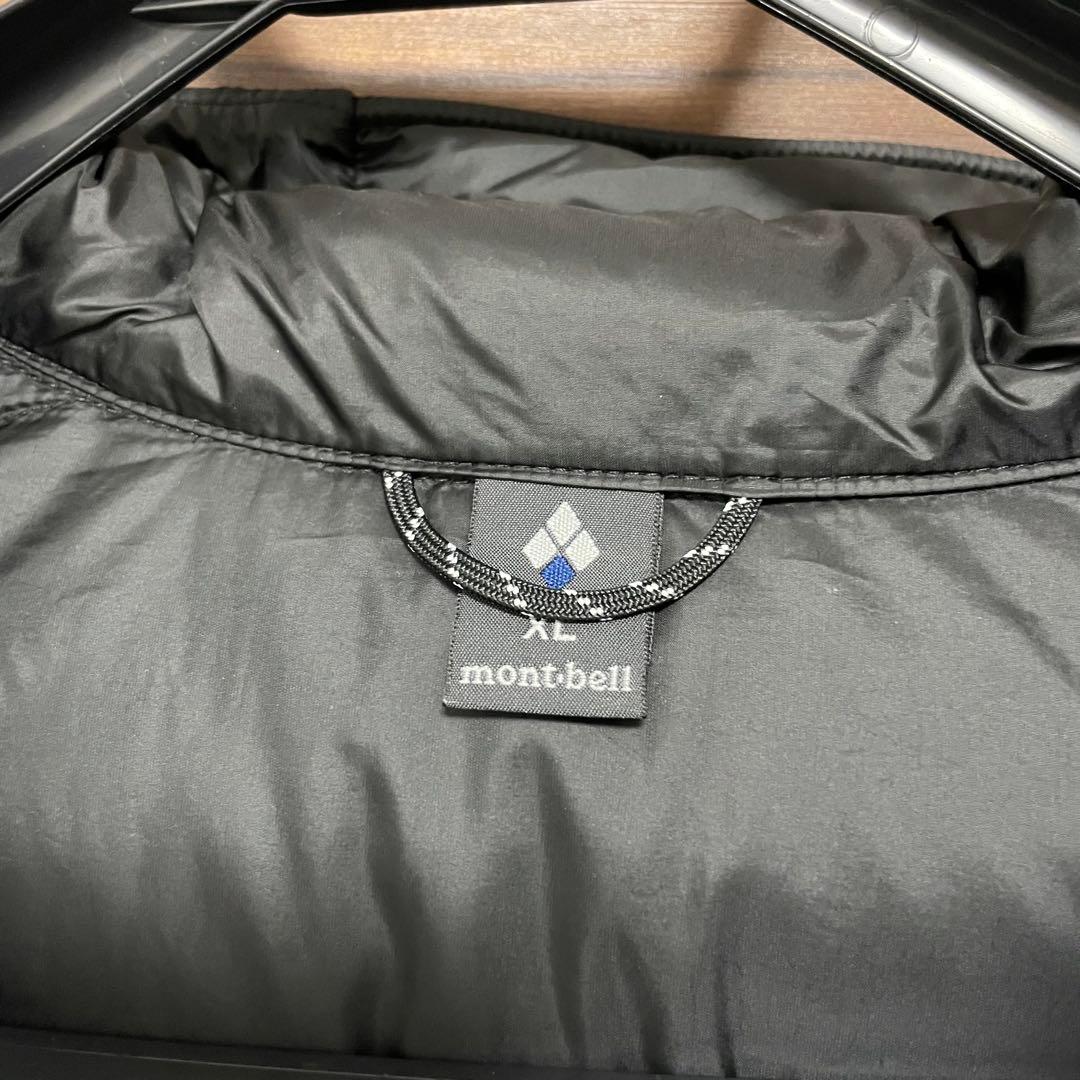 タグありmont-bell モンベル パーマフロストライトダウンパーカ XL 黒