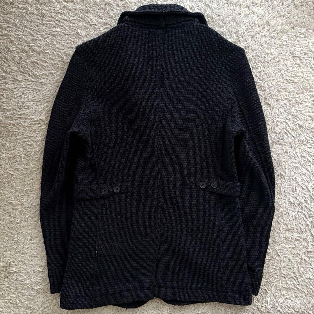 ★新品未使用 Lサイズ★ NICOLE ニット テーラード チンストラップ 紺