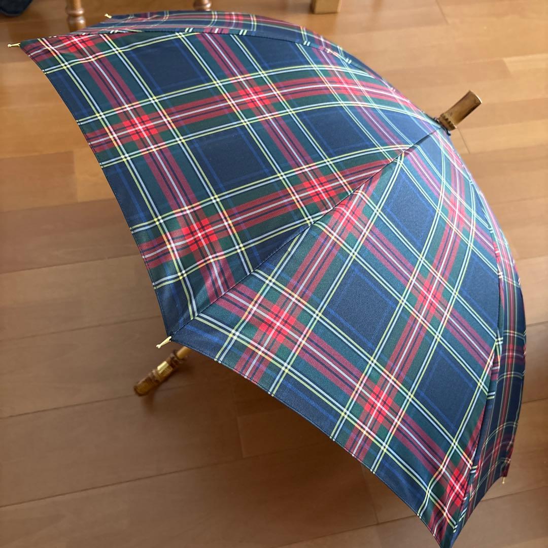 【新品同様】トラディショナルウェザーウェア　ブラックスチュアート　傘　日傘かさ