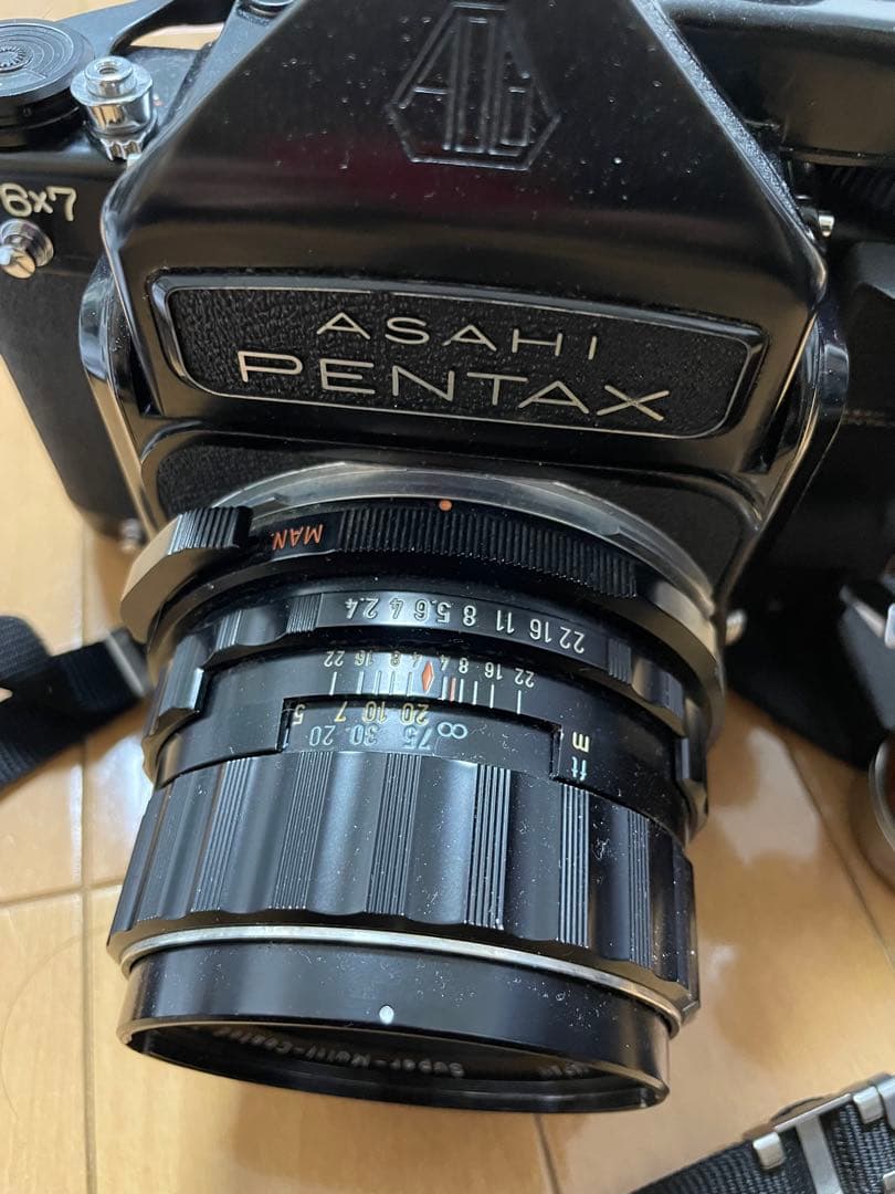ジャンク　ASAHI PENTAX 6x7 中判フィルムカメラ