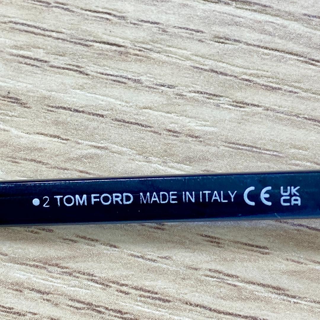 極美品 TOM FORD TF1119-D サングラス ブルー ケース付き