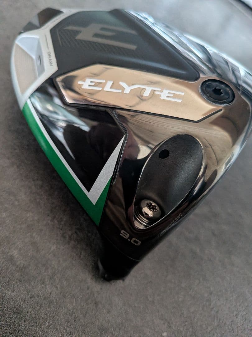 ●美品　日本仕様●キャロウェイ エリートELYTEドライバー 9° ヘッド