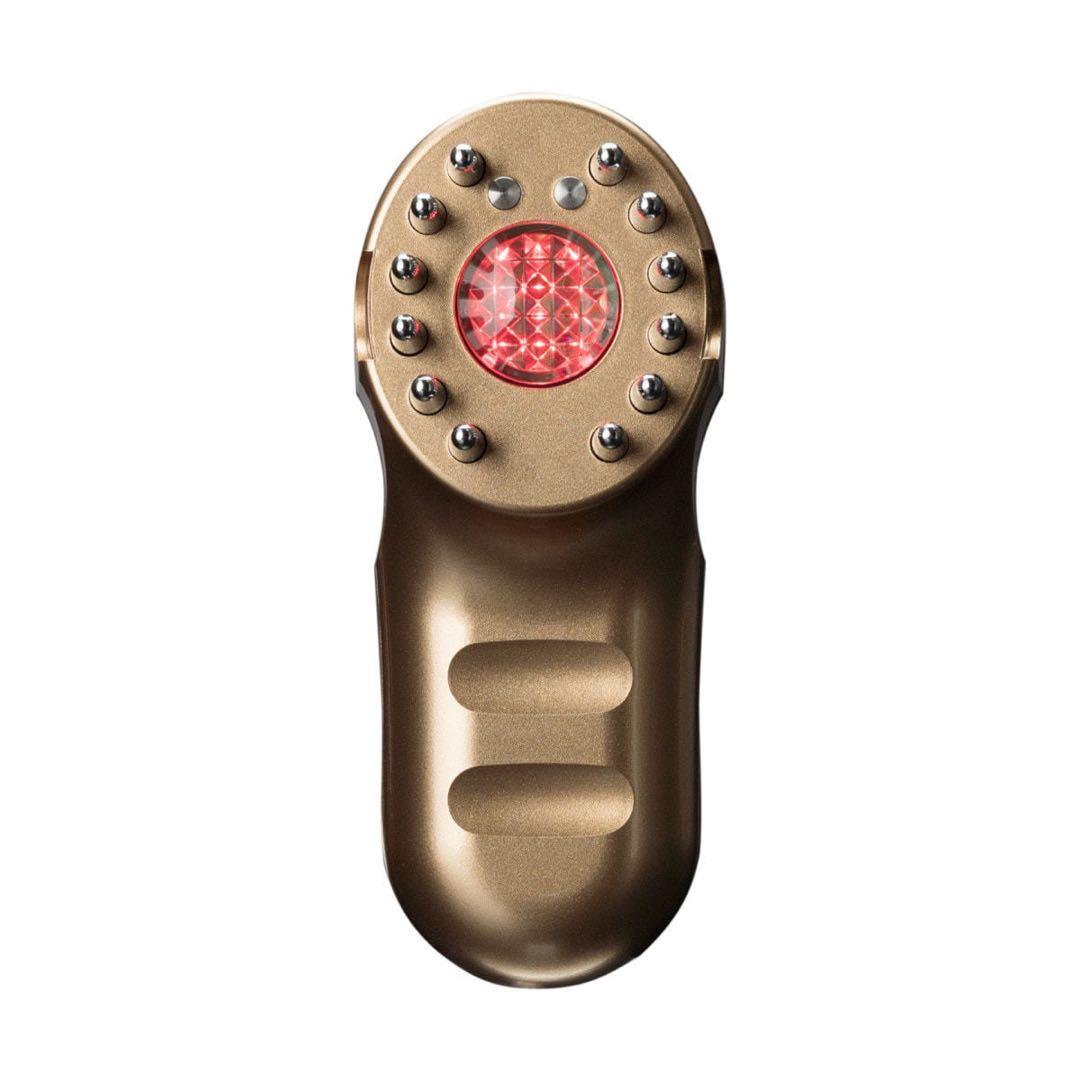 フェイス＆ヘアトリートメント機器TILLET（ティレット）（ゴールド_シート黒)