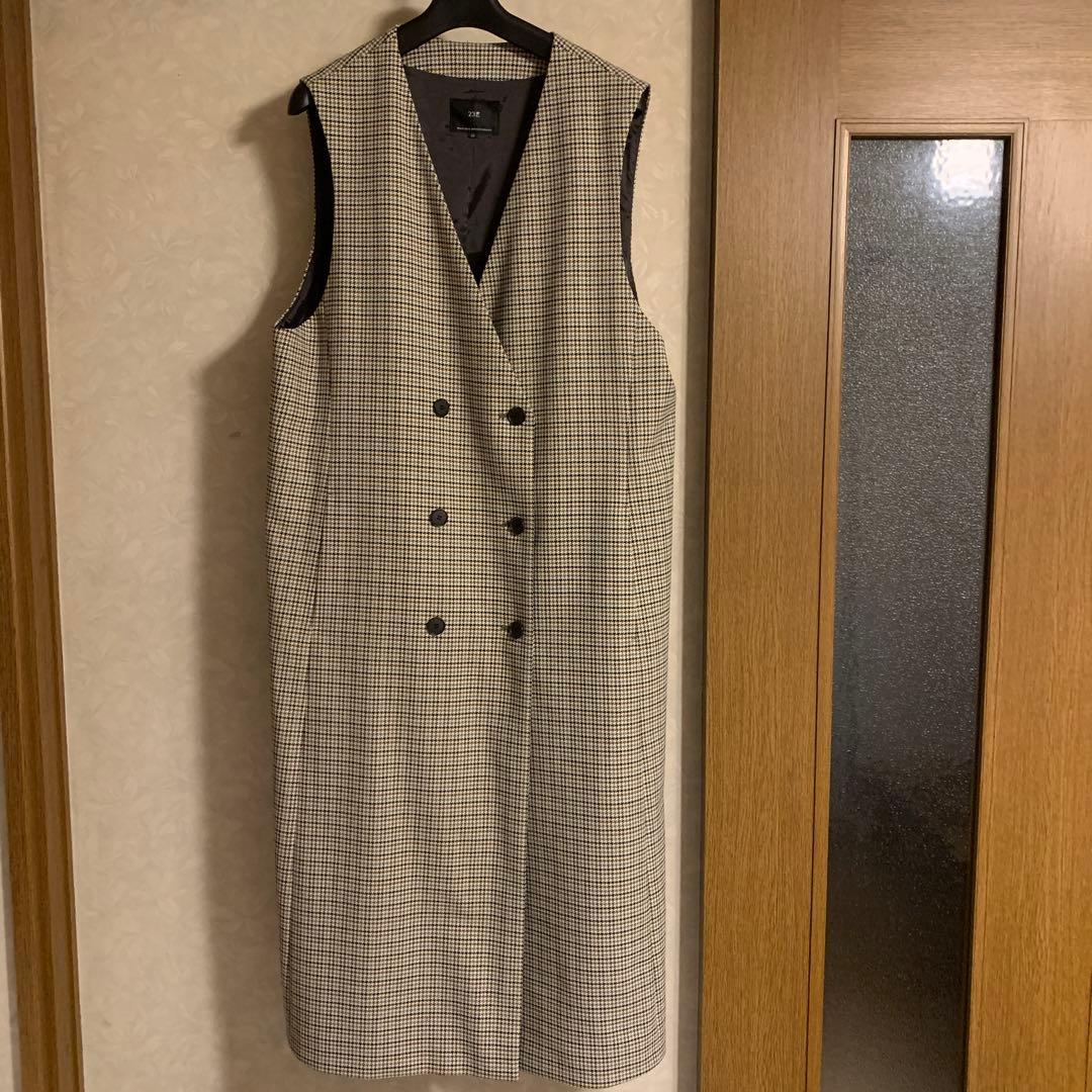 美品　23区　ロングジレ