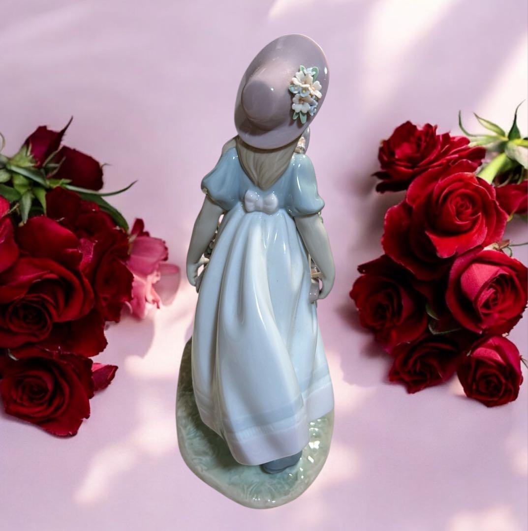 m*o様 【絶品】限定品リヤドロ スペシャルバージョン可愛いお花屋さん(百貨店使