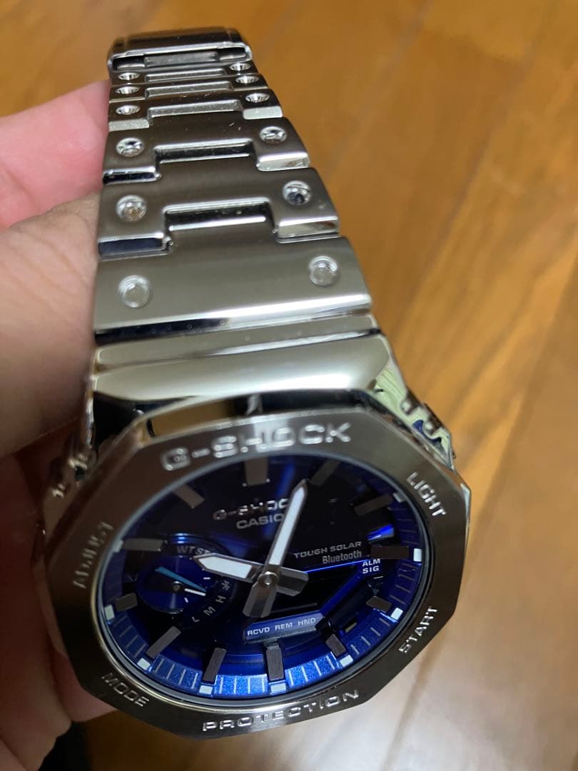 G-SHOCK GM-B2100AD-2AJF メタリックブルー【美品】