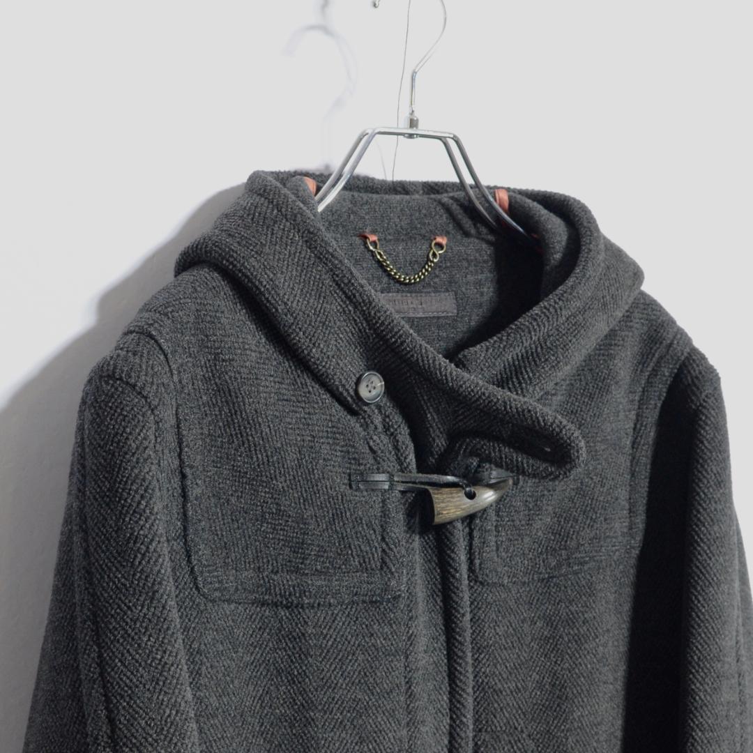 超極上品 ムーアブルック チベット社 UA ダッフルコート ヘザーグレー 32